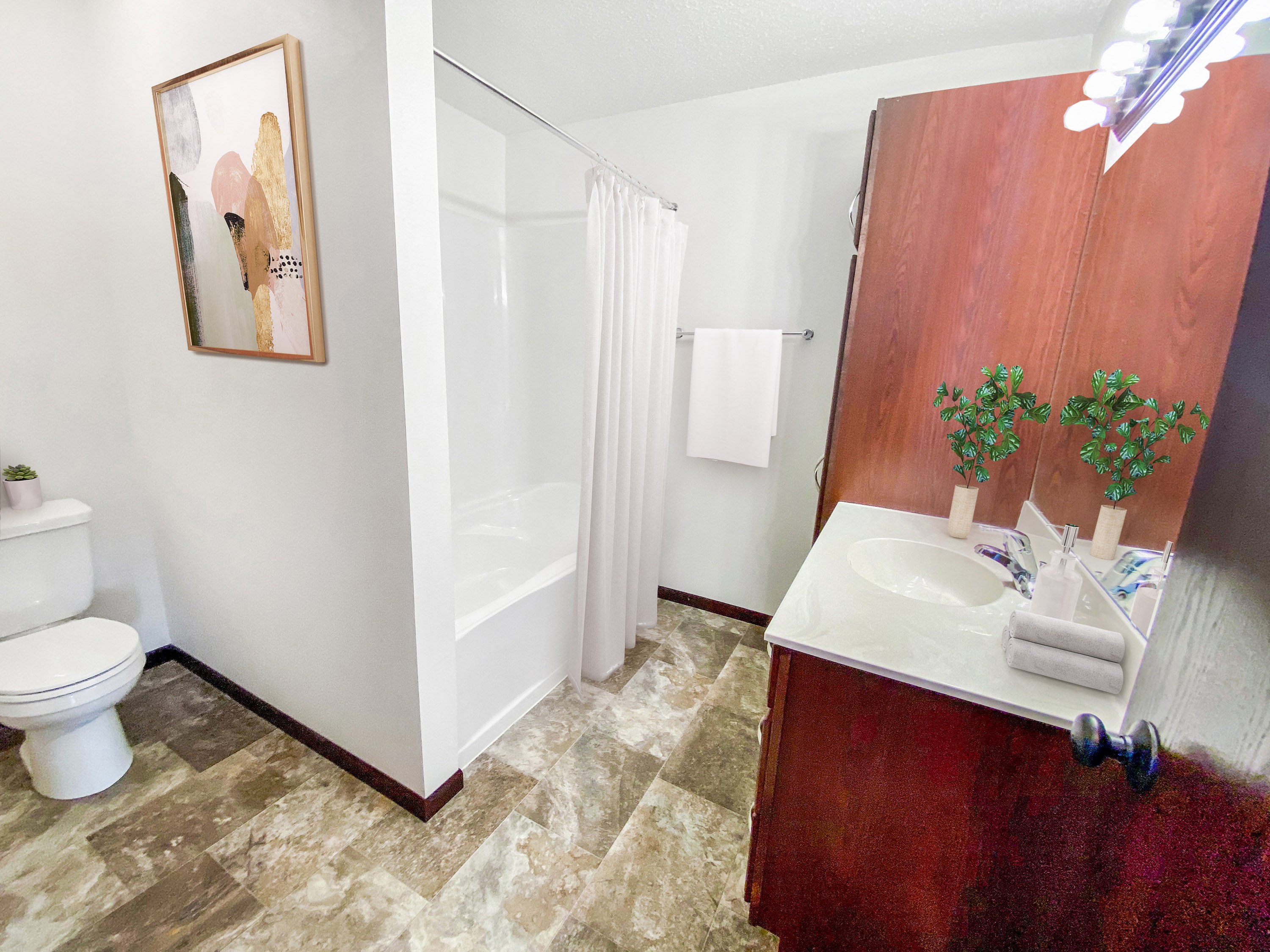 Master bathroom